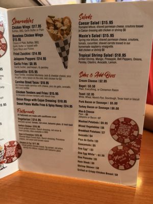 Menu photo 3 Maxie's Las Vegas, NV Menu photo 3 Maxie's Las Vegas, NV