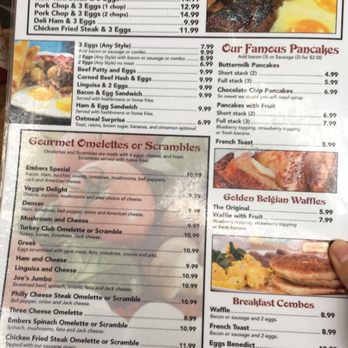 The Embers - Breakfast Menu - Barbeque Near Me - Pinole, California The Embers - Breakfast Menu - Barbeque Near Me - Pinole, California