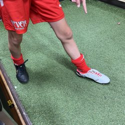 Soccer City - Trying on new Nike Tiempo cleats