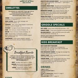 Barilik 406 Cafe - Menu