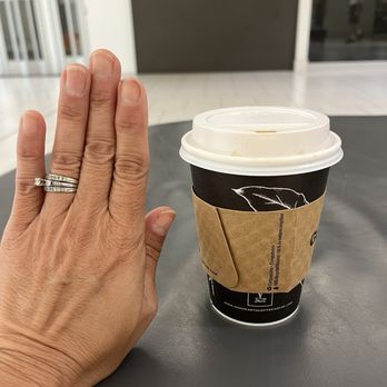 Good Earth Coffeehouse - For $9 this is TINY!!! At least at Starbucks you can get a large! - Bakeries Near Me - Oshawa, Ontario