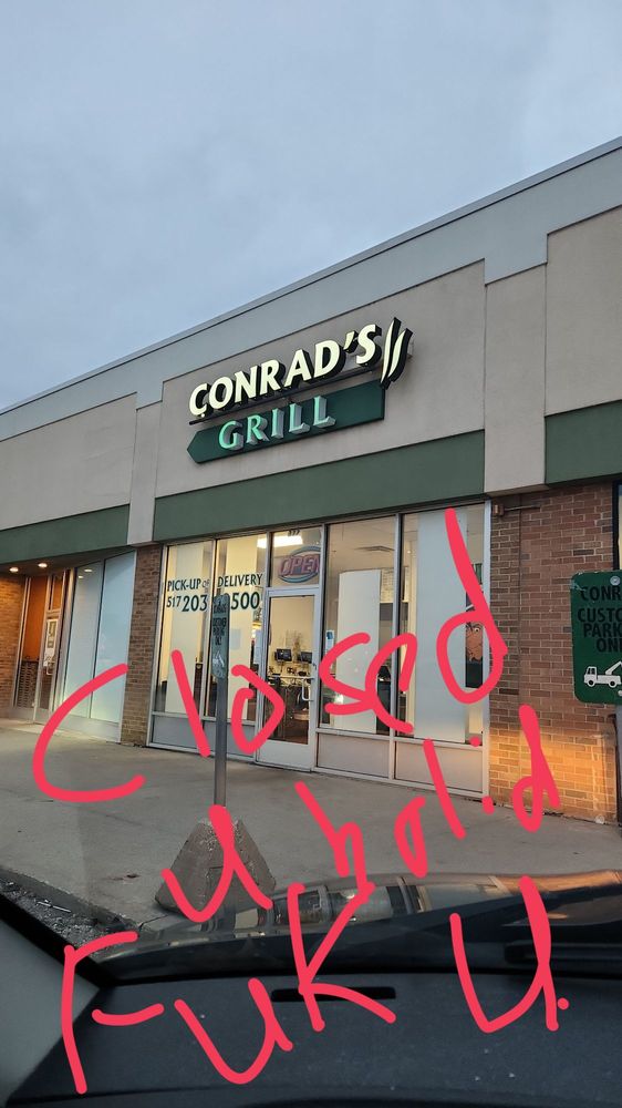 Food from Conrad's Grill