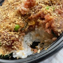 Large poke bowl