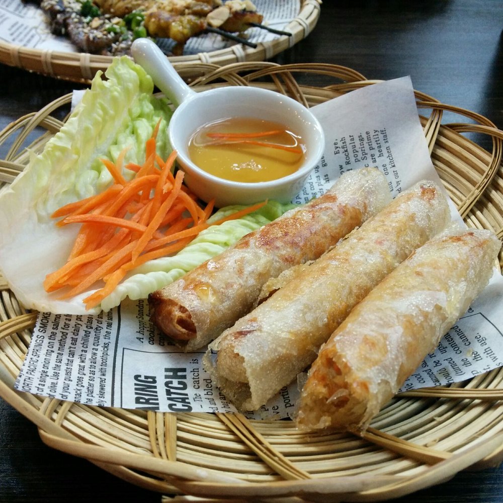 XO Bistro & Bar - Vegan spring rolls - Vietnamese Near Me - Edmonton, Alberta XO Bistro & Bar - Vegan spring rolls - Vietnamese Near Me - Edmonton, Alberta