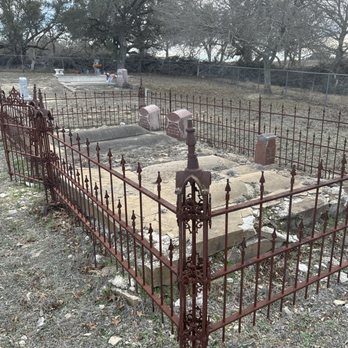 Rocky Creek Cemetery - Nice iron works - Funeral Services & Cemeteries Near Me - Hye, Texas