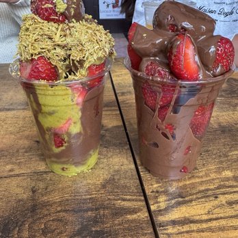 Yonkers Cafe - Dubai Chocolate Strawberry Cup - Coffee & Tea Near Me - San Francisco, California Yonkers Cafe - Dubai Chocolate Strawberry Cup - Coffee & Tea Near Me - San Francisco, California