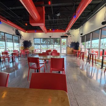 Dave's Hot Chicken - Indoor seating - Chicken Shop Near Me - Northridge, California Dave's Hot Chicken - Indoor seating - Chicken Shop Near Me - Northridge, California