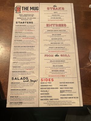 Menu photo 2 The Mug Scratch Kitchen & Tavern Oklahoma City, OK Menu photo 2 The Mug Scratch Kitchen & Tavern Oklahoma City, OK