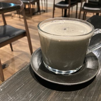 Variable Cafe - Charcoal Latte - Vegan Near Me - Los Angeles, California Variable Cafe - Charcoal Latte - Vegan Near Me - Los Angeles, California