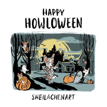 Sheila Chen - Dirty chai sketches daily in October - Commissioned Artists Near Me
