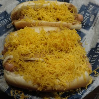 The Corner Bar - Three chili cheese dogs - American Near Me - Rockford, Michigan The Corner Bar - Three chili cheese dogs - American Near Me - Rockford, Michigan