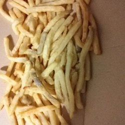 Domino's Pizza - Burnt pizza and rotten fries