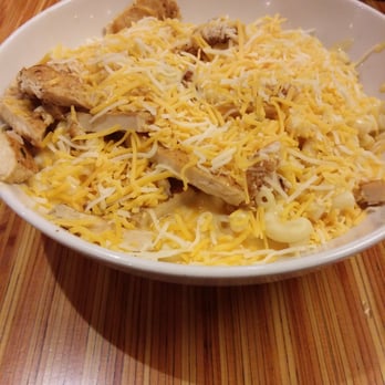 Noodles and Co - Mac n' cheese with grilled chicken. - Noodles Near Me - Greenville, North Carolina Noodles and Co - Mac n' cheese with grilled chicken. - Noodles Near Me - Greenville, North Carolina