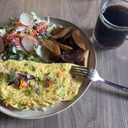 My delicious crab Omelette