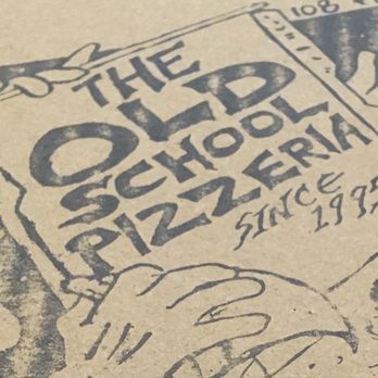Old School Pizzeria - Love the box design, but I'm not eating the box. - Pizza Near Me - Olympia, Washington Old School Pizzeria - Love the box design, but I'm not eating the box. - Pizza Near Me - Olympia, Washington