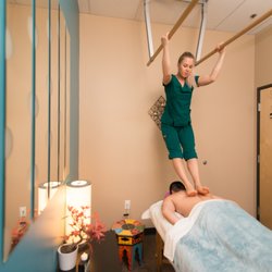 Ibolit Chiropractic, Physical Therapy, and Massage - A specialized massage therapist performing Ashiatsu massage