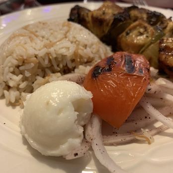 Khoury's Mediterranean Restaurant - Chicken Kabob Special - Middle Eastern Near Me - South Miami, Florida