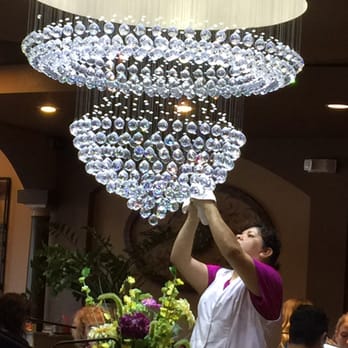 Oasis Spa & Nails - impressive cleaning of beautiful chandelier - Nail Salons Near Me - Winter Haven, Florida Oasis Spa & Nails - impressive cleaning of beautiful chandelier - Nail Salons Near Me - Winter Haven, Florida
