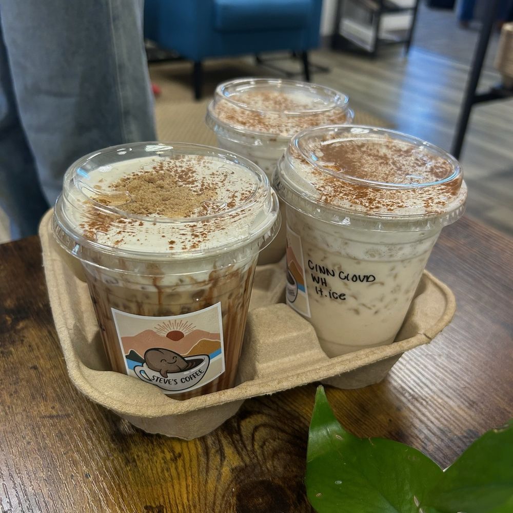 Steve's Coffee - Cinnamon Cloud Chai and Campfire Latte - Coffee & Tea Near Me - Rancho Cucamonga, California Steve's Coffee - Cinnamon Cloud Chai and Campfire Latte - Coffee & Tea Near Me - Rancho Cucamonga, California