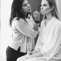 SKYNN - Jessica working her magic on the Bride