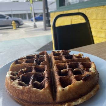 Jimmy's Eastside Diner - Pecan waffle!!! Nasty!! -100%!! - Diners Near Me - Miami, Florida Jimmy's Eastside Diner - Pecan waffle!!! Nasty!! -100%!! - Diners Near Me - Miami, Florida