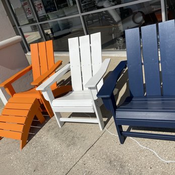 Chair King Backyard Store - Support the Astros with these Adirondacks!! - Furniture Stores Near Me - Webster, Texas