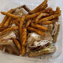 Tasty Nook Cafe - Turkey Club Sandwich