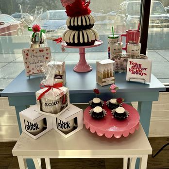 Nothing Bundt Cakes - The lovely Valentine's Display. - Bakeries Near Me - Rockville, Maryland Nothing Bundt Cakes - The lovely Valentine's Display. - Bakeries Near Me - Rockville, Maryland