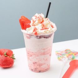 Strawberry milkshake