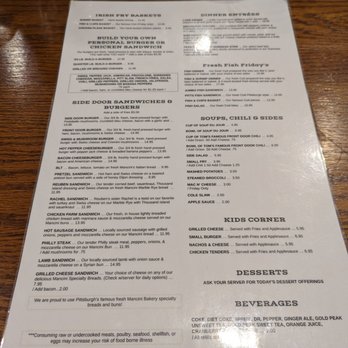 Kelly's Side Door Tavern - Irish Pub Near Me - New Castle, Pennsylvania