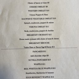 New Breakfast Menu New Breakfast Menu