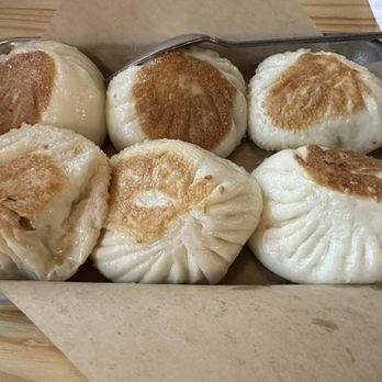 Mama Lu's Dumpling House - 3.Fried Pork Bun were very large - Dim Sum Near Me - Tustin, California