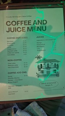 Menu photo 4 Lpcx Cafe Tampa, FL