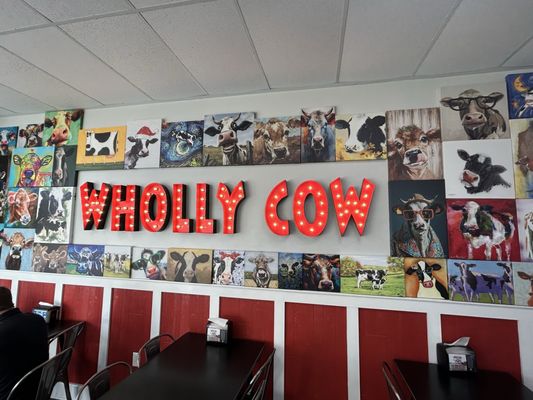Wholly Cow Ice Cream and Coffee by null