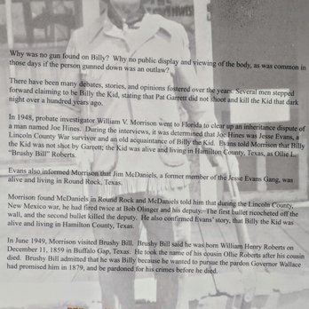 Billy the Kid Museum - Museums Near Me - Hico, Texas