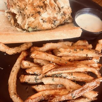Blacksmith Bar & Restaurant - vegan Crab cake sandwich so tasty - Bars Near Me - Berlin, Maryland Blacksmith Bar & Restaurant - vegan Crab cake sandwich so tasty - Bars Near Me - Berlin, Maryland