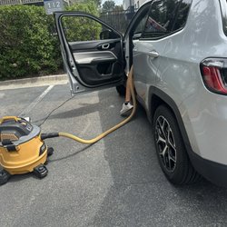 Budget Rental Car - The guy who rents the car to you, also does the cleaning