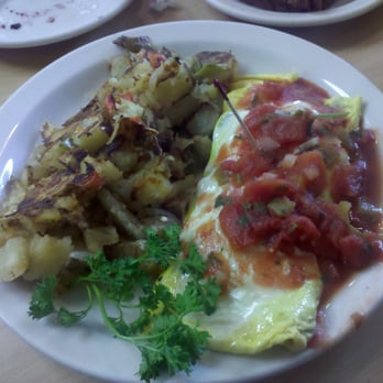 Eggs N Things - California omelette with bacon and a side of potatoes. Yum. - Breakfast & Brunch Near Me - Camarillo, California