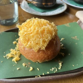 Hiraya Cafe - Black truffle Ensaymada - Filipino Near Me - Washington, DC, District of Columbia Hiraya Cafe - Black truffle Ensaymada - Filipino Near Me - Washington, DC, District of Columbia