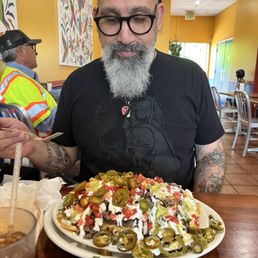 Steak nachos