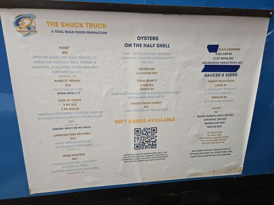 Tidal Boar Foods: The Shuck Truck by null