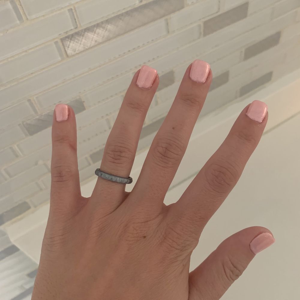 B Nails & Lashes - Clumpy gel, uneven, rough ends. - Nail Salons Near Me - Las Vegas, Nevada