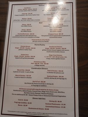 Menu photo 2 The Ridge La Crosse, WI