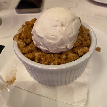 Prime & Pearl - Apple crisp - New American Near Me - Gainesville, Florida