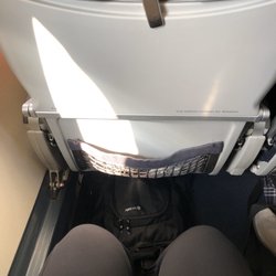 Leg room or lack thereof - February 9, 2020