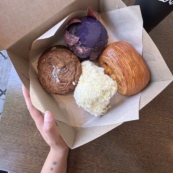 Kora - ube donut, ensymada croissant, spam & cheese croissant, food for the gods cookie - Filipino Near Me - Sunnyside, New York Kora - ube donut, ensymada croissant, spam & cheese croissant, food for the gods cookie - Filipino Near Me - Sunnyside, New York