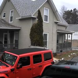 Mobile My Way Notary - My home office with my Red Jeep license plate "1NOTARY"!