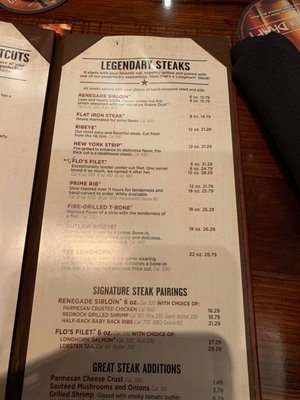Menu photo 7 LongHorn Steakhouse Victor, NY