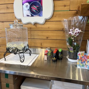 Ginger and Spice Asian Bistro - a table with a variety of food items - Chinese Near Me - Dayton, Ohio