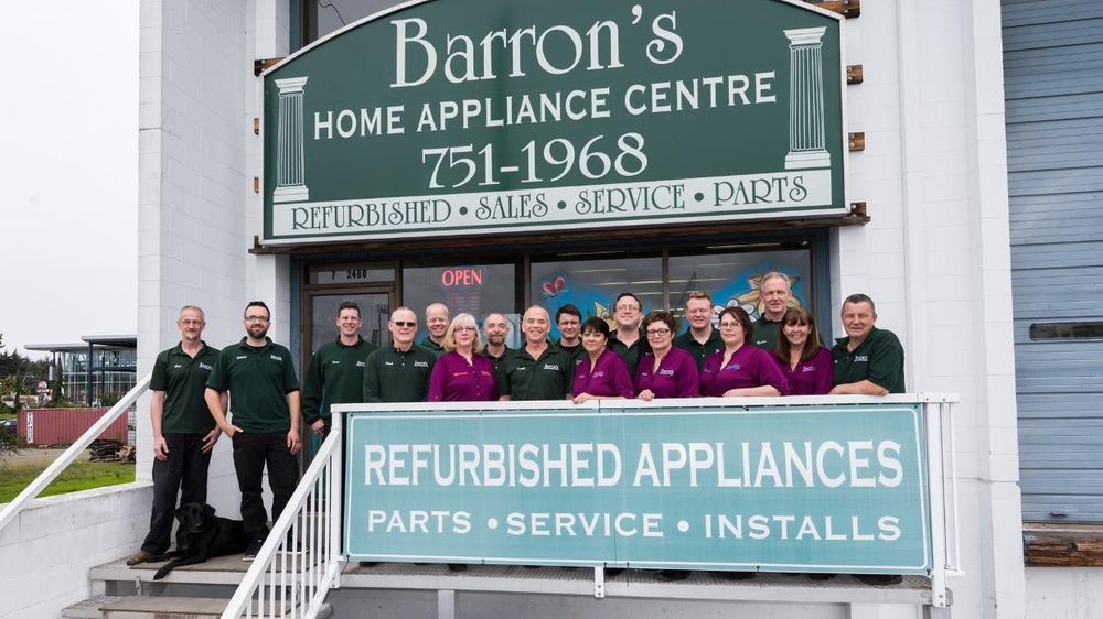 BARRON’S HOME APPLIANCE CENTRE Updated October 2024 30 Photos 7 2480 Kenworth Rd, Nanaimo